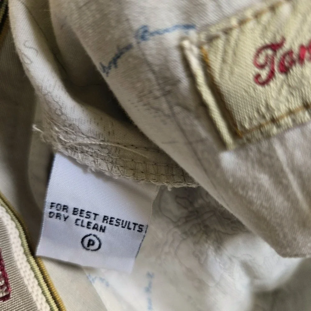 Tommy Bahama Mens 44x24 100% Silk Pleated Dress Pants Khaki Beige Relaxed Slacks